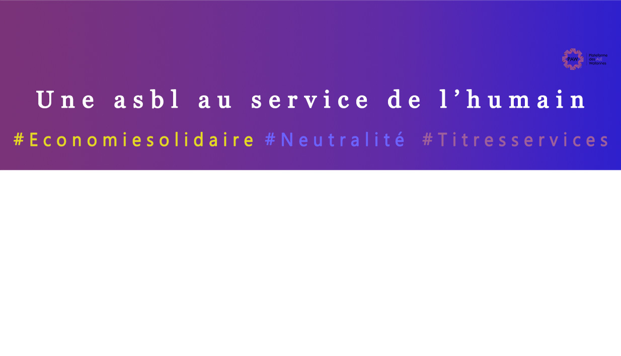 une asbl au service de l'humain